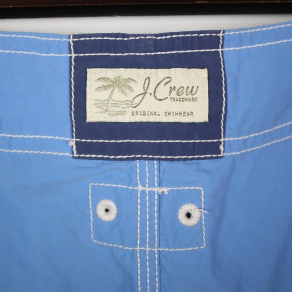 J.Crew Mens 34" Colorblock Cargo Swim Trunks - Picture 4 of 5